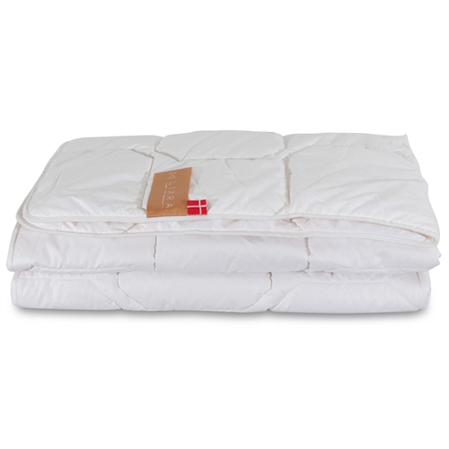 Ulldyne - 140x220 cm - Lett dyne - Dyne med 100% ny fransk ull - LIXRA Wool