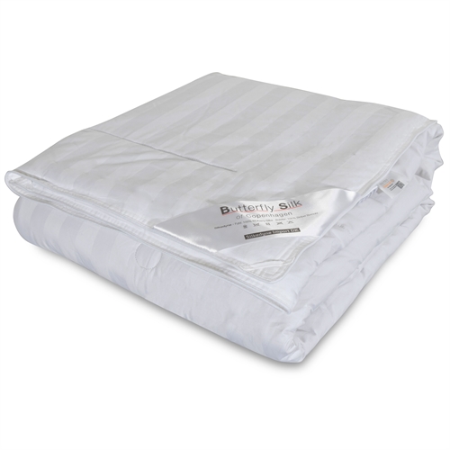 Silkedyne 140x200 cm - Helårsdyne med 100% mulberry silke - Butterfly Silk
