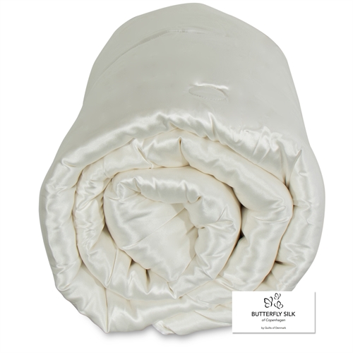 Dobbelt silkedyne 200x220 cm - Sommer silkedyne - Butterfly Silk med langfibret morbærsilke