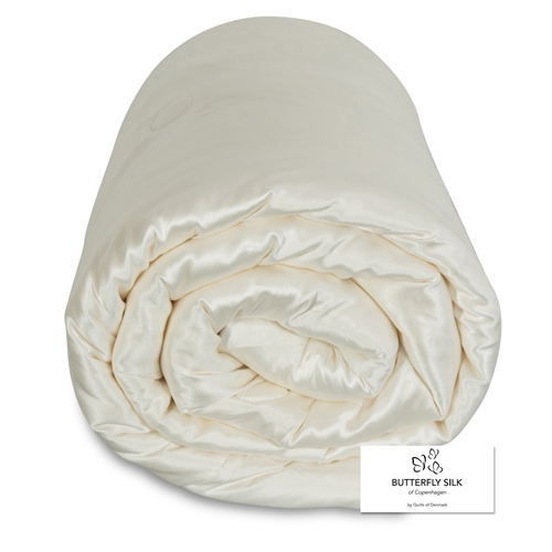 Dobbeltdyne 200x220 cm - Silkedyne - Helårs dobbelt silkedyne - Butterfly Silk