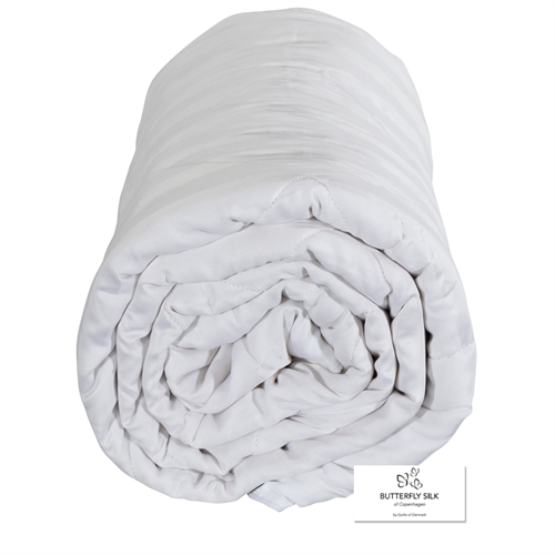 Baby silkedyne med bambus - 70x100 cm - Helårs babydyne - Butterfly Silk