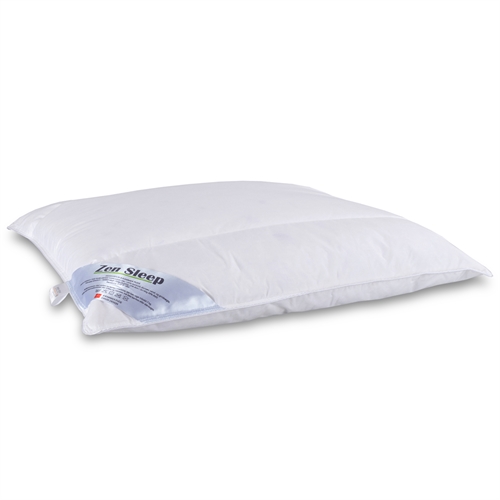 Hodepute - 4-kammers pute med god støtte - 60x63 cm - medium pute - Zen Sleep