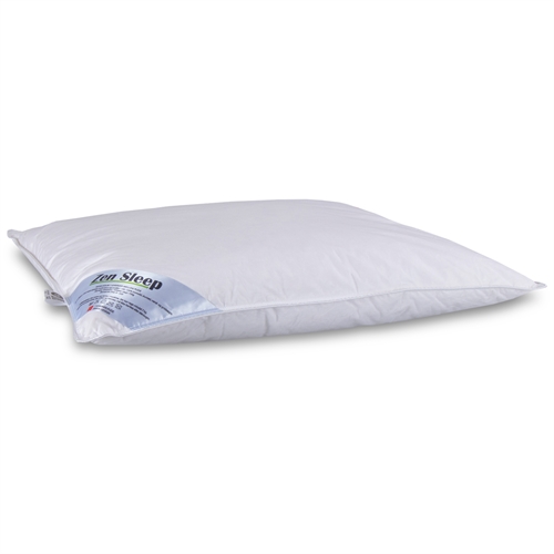 Dunpute 50x60 cm - medium hodepute med moskusdun - 1 kammer hodepute - Zen Sleep