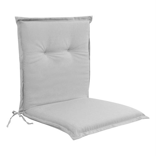 Luksus hagepute for posisjonsstol - 7 cm tykkelse - Grå pute med luksuskomfort - Nordstrand Home