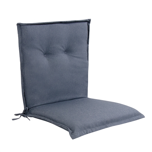 Luksus hagepute for posisjonsstol - 7 cm tykkelse - Blå pute med luksuskomfort - Nordstrand Home