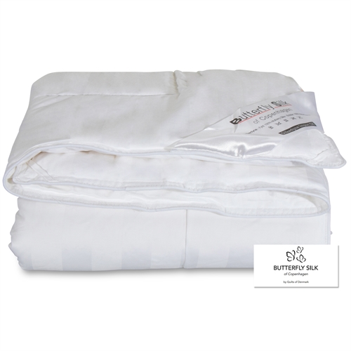 Baby silkedyne - Helårs Lun babydyne - 70x100 cm - Butterfly Silk baby dyne