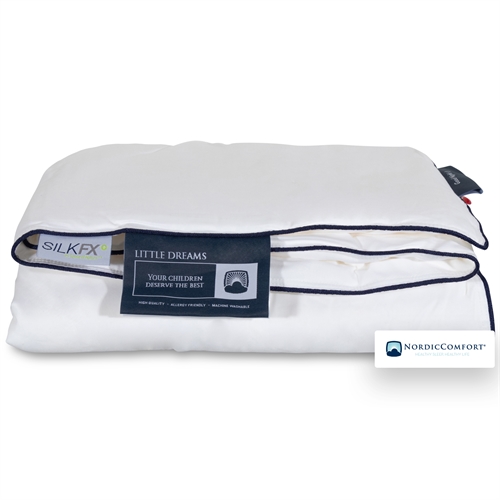 Juniordyne i silke - Helårs juniordyne - 100x140 cm - Nordic Comfort juniordyne
