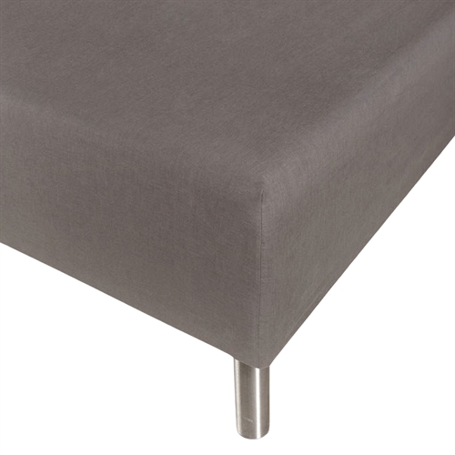 Formsydd laken 180x200 cm - 100% mykt bomullslaken - Antrasittgrått bokslaken til madrass av Nordstrand Home