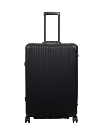 Aluminiums koffert - Svart - Størrelse large - Luksuriøs rejsekuffert med TSA lås