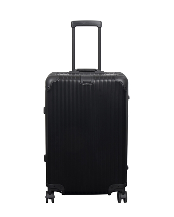 Aluminiumskoffert - mellom - Svart - Luksuriøs reisekoffert med TSA-lås Kofferter og koffert sett