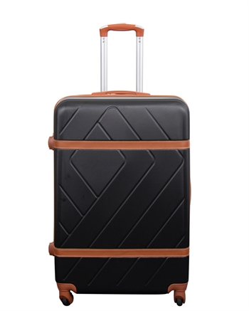 Stor koffert - Retro svart - Hardcase koffert - Smart reisekoffert Kofferter og koffert sett
