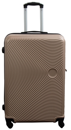 Koffert - Cirkel Gull - Stor koffert - Hard case 