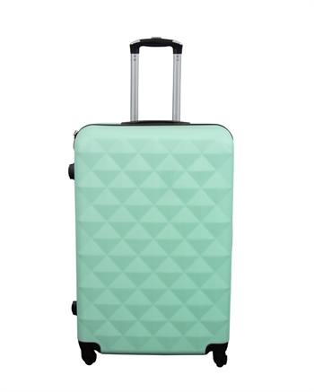 Stor koffert - Diamant turkis - Hardcase koffert - Smart reisekoffert Kofferter og koffert sett