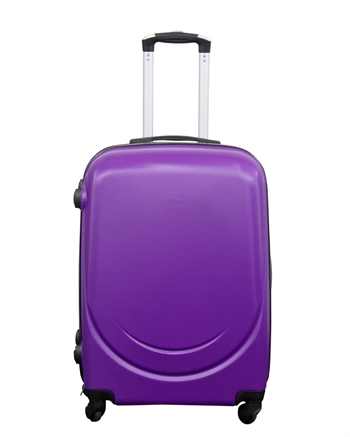 Koffert - Mellomstor koffert - Classic lila - Hardcase - Smart reisekoffert Kofferter og koffert sett