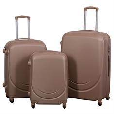 Koffert - Hardcase reisekofferter - Classic mocca - Lettvektskoffert