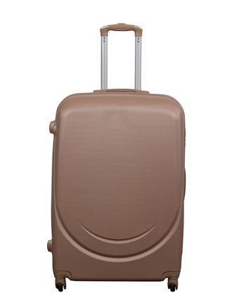 Stor koffert - Classic mocca - Hardcase koffert - Smart reisekoffert Kofferter og koffert sett