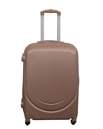 Koffert - Mellomstor koffert - Classic mocca - Hardcase - Smart reisekoffert Kofferter og koffert sett