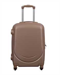 Håndbagasjekoffert - Classic mocca - Hardcase - Smart reisekoffert