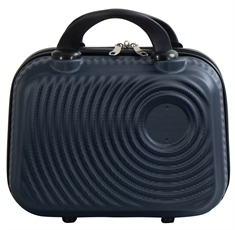 Liten praktisk koffert - Small beautybox - Mørkblå oppbevaringsboks