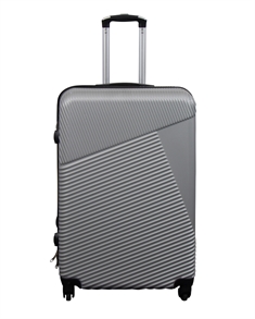 Stor koffert - Silver lines - Hardcase koffert - Smart reisekoffert