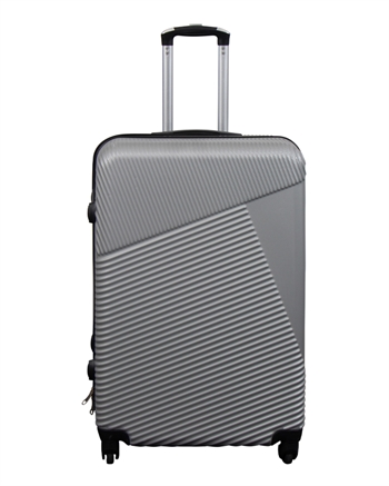Koffert - Mellomstor koffert - Silver lines - Hardcase - Smart reisekoffert