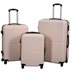 Koffert - Hardcase reisekoffert - Nordic nude - Lettvektskoffert