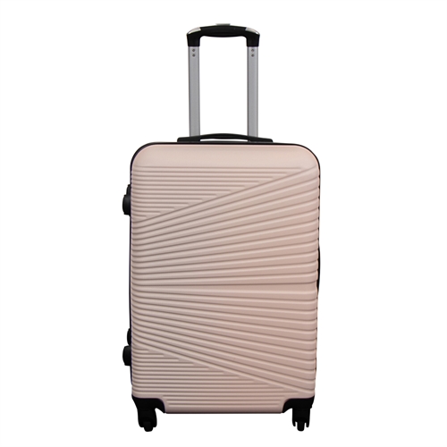 Tilbud koffert - Hardcase - Str. Medium - Nordic nude - Smart reisekoffert
