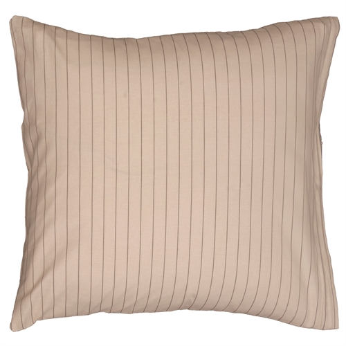 Putetrekk 100 % bomull - 60x63 cm - Sandstripet sengesett putetrekk - Nordstrand Home dynetrekk