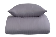 Egyptisk bomull sengetøy - 150x210 cm - By Borg - Lavendel - Stripet