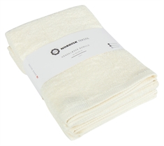 Håndklær - 2 stk. 70x140 cm - Natur - 100% bomull 
