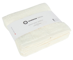 Håndklær - 2 stk. 50x100 cm - Natur - 100% bomull 