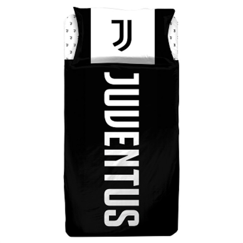 Juventus sengetøy 140x200 cm - Fotball sengetøy - 100% bomull sengesett