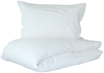 Turiform - Dobbel sengetøy - Lykke hvit - 230x220 cm