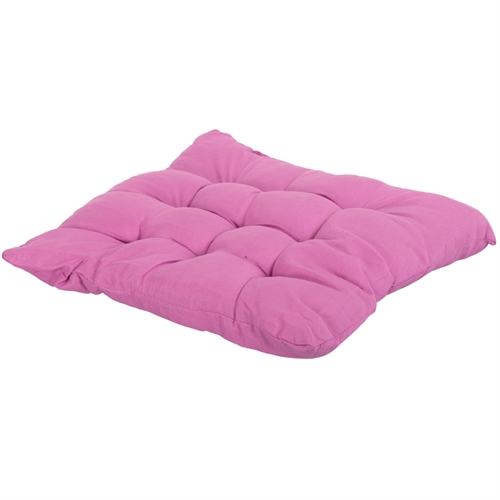 Stolpute - 35x35x6 cm - Ensfarget lavendel hagepute