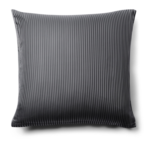 Putetrekk 60x63 cm - 100 % egyptisk bomull - Grått putetrekk - Ekstra mykt putetrekk