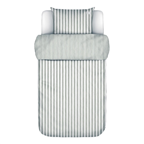 Marc O\'Polo sengetøy - 200x220 cm - 100% enzymvasket bomullssengesett - Mikkeli Grey sengetøy