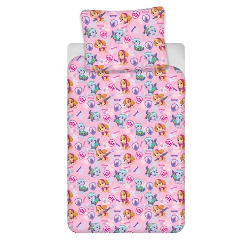 Baby sengetøy 70x100 cm - Skye & Everest - 100% myk bomull - Paw Patrol sengetøy