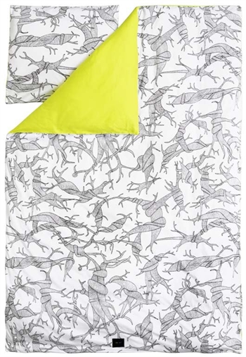Økologisk - sengetøy - Racoon - Freds World - 140x200 cm