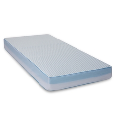 Kjølemadrass 90x200 -    Høyde 18 cm - Luksus skummadrass med kjølende memory foam - 7 soner - SLEEP TECH by Borg