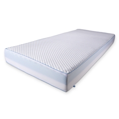 Kjølende madrass - Høyde 18 cm - Luksus skummadrass med kjølende memoryskum - 7 soner - SLEEP TECH by Borg