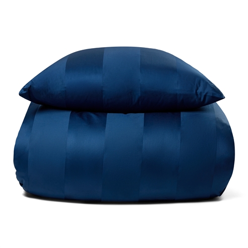 Luksuriøst sengetøy - 140x220 cm - Blått eksklusivt sengesett i 100% bomullssateng fra By Borg