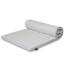 Overmadrass i naturlateks - 90x200 cm - 5 cm høy - 100% Talalay naturlateks - Nature By Borg