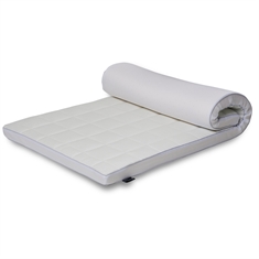 Naturlateks overmadrass - 90x200 cm - 7 cm høy - 100 % Talalay naturlateks - Nature By Borg