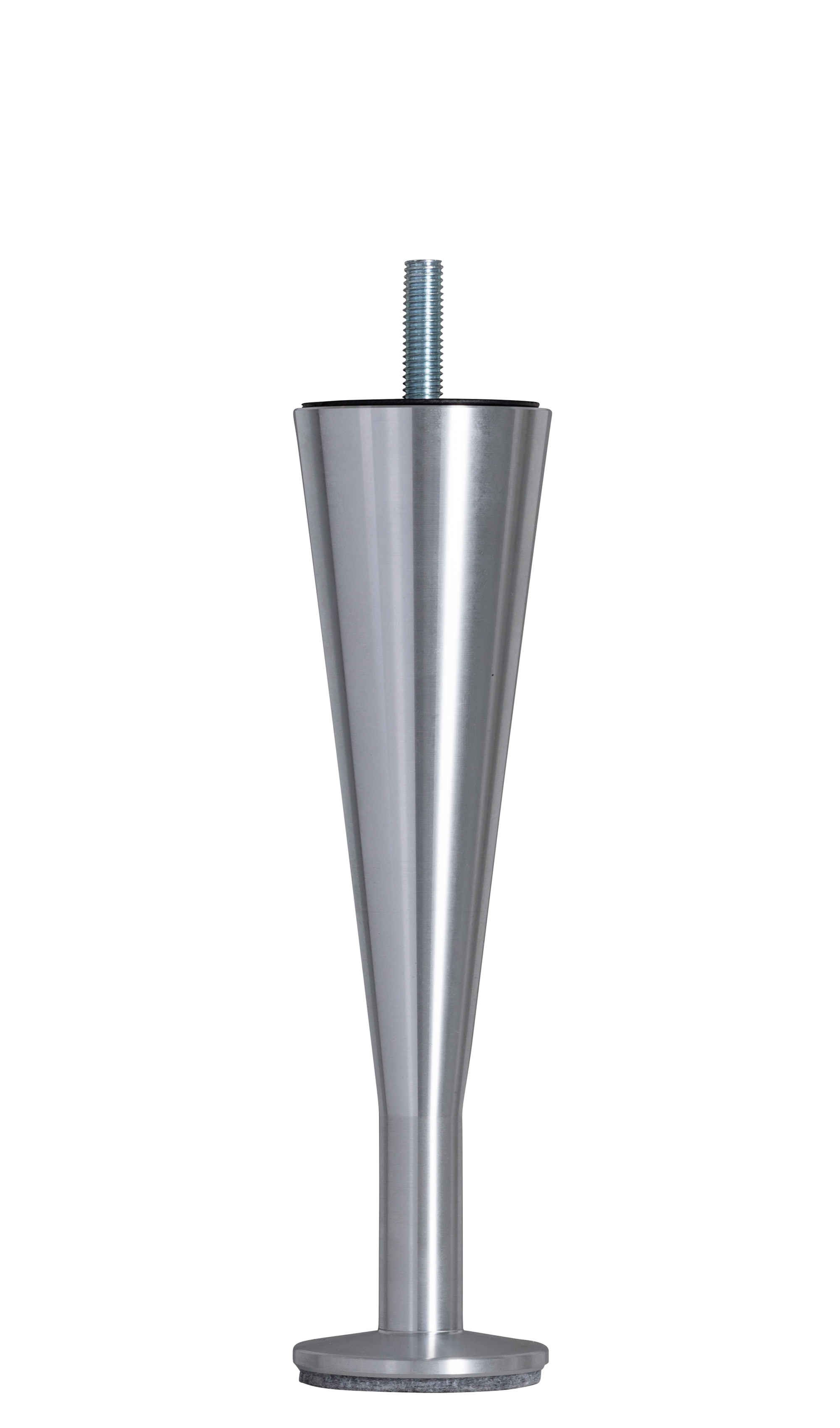 Sengeben – 18 cm – 4 stk. Champagneformede metallben til sengen Sengeben – 18 cm – 4 stk. Champagneformede metallben til sengen