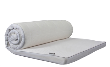 Toppmadrass - 120x200x5 cm - Latex & naturlatex - Zen Sleep topmadrass til mellomstor seng