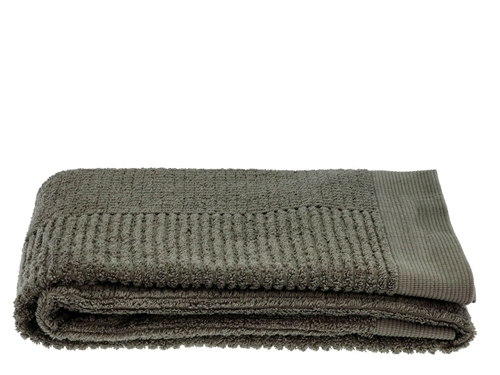 Grønt badehåndkle - 70x140 cm - Zone Denmark