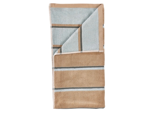 Brunt Badehåndklæde - 70x140 cm - Zone Denmark