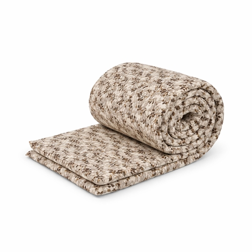 Sengekant - Passer til babyseng 120x60 cm - Beige med blader