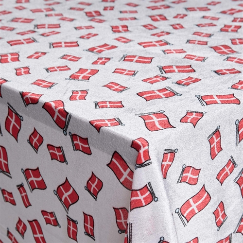 Bursdagsduk - Velourduk med flagg - Nervøs fløyel - Pakke med 3 meter