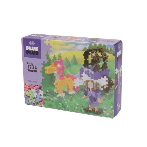 Køb samlesæt Plus-Plus Pastel Hestvogn - 170 pcs billigt på HOME-TEX!